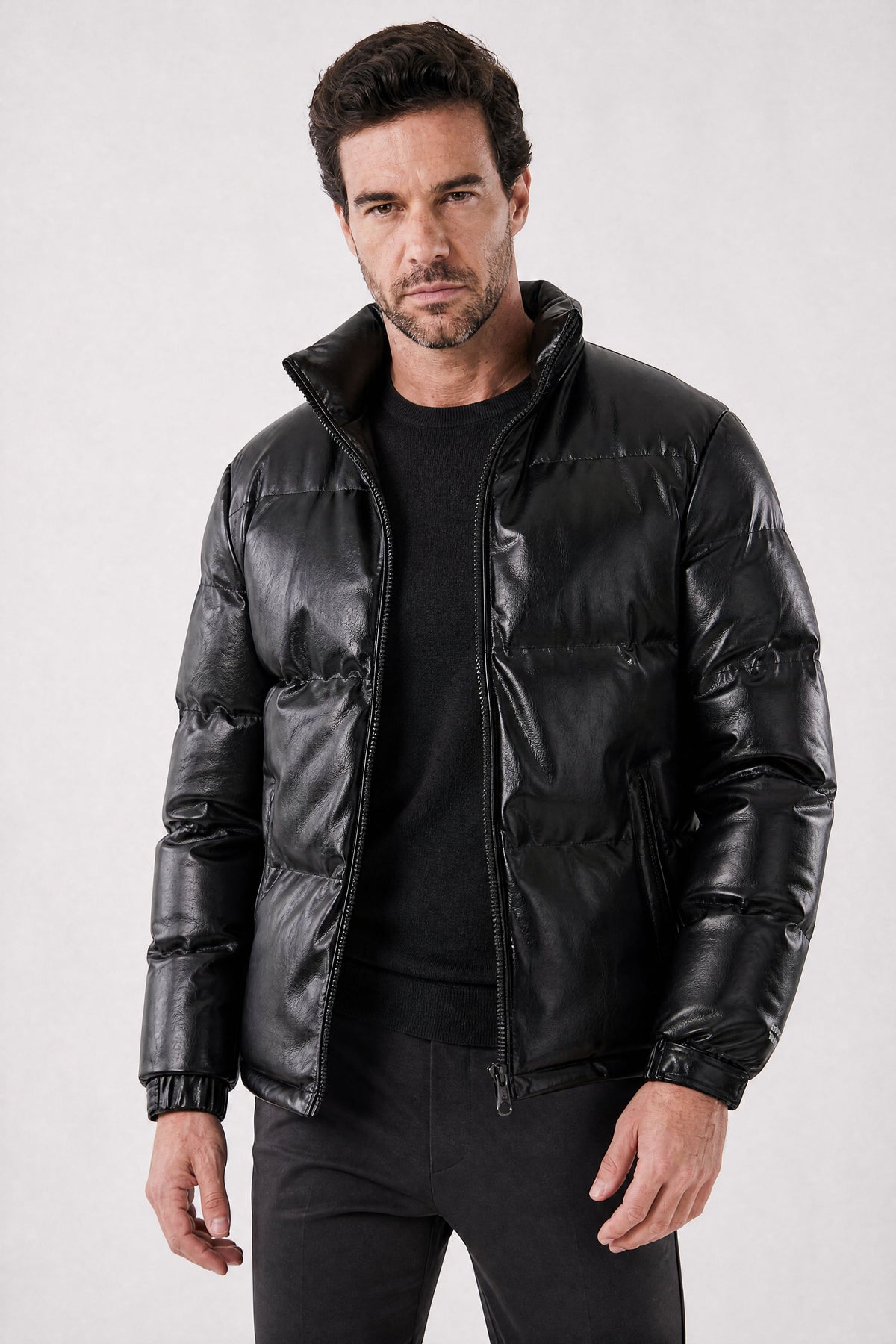 Jaqueta Puffer Masculina Halston