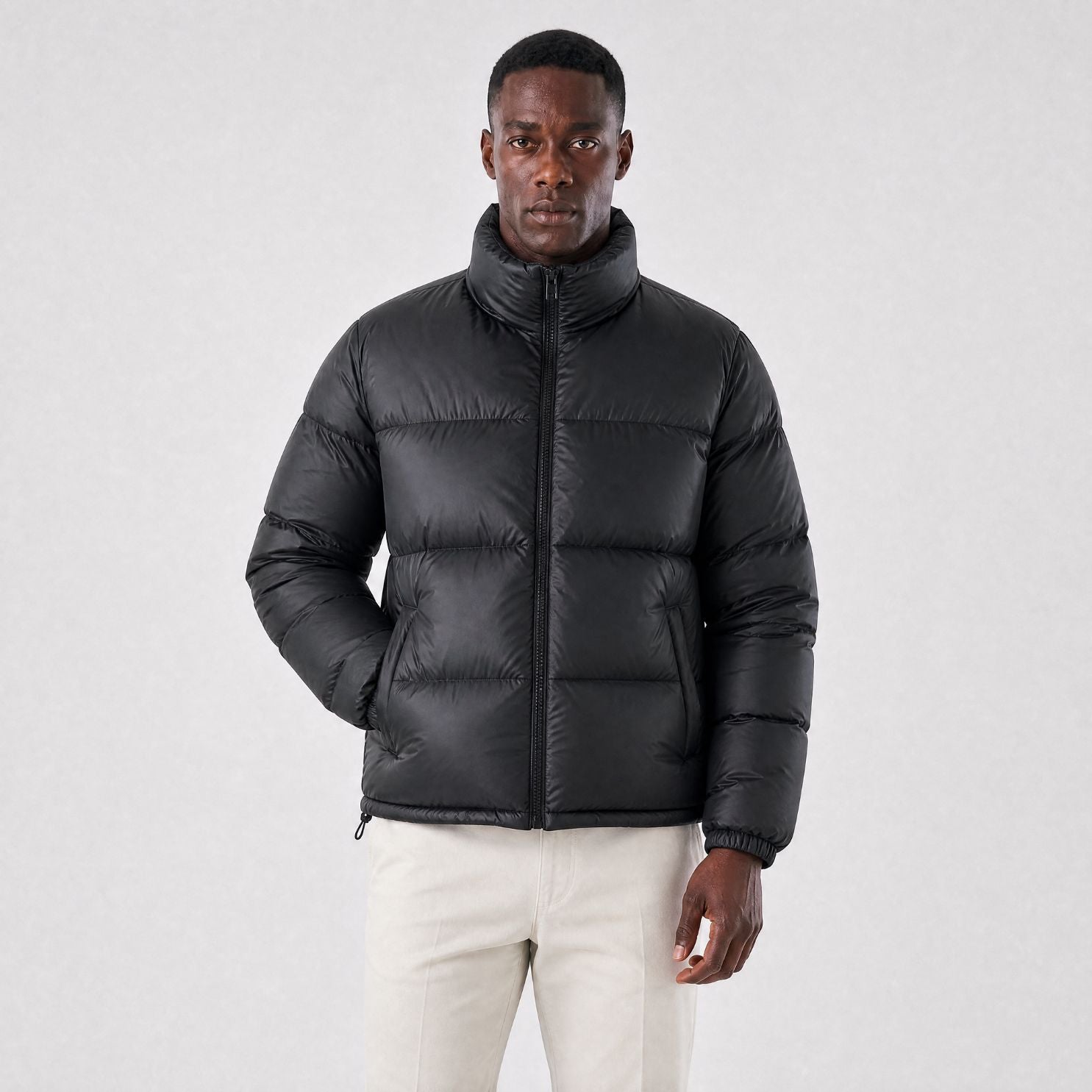 Jaqueta Puffer Masculina Northstar preto