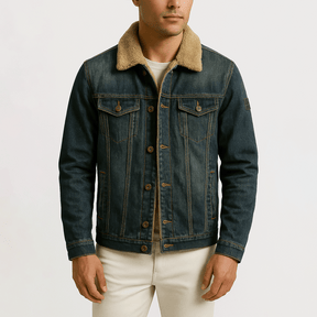 Jaqueta Jeans Masculina Fiorinni Acolchoada
