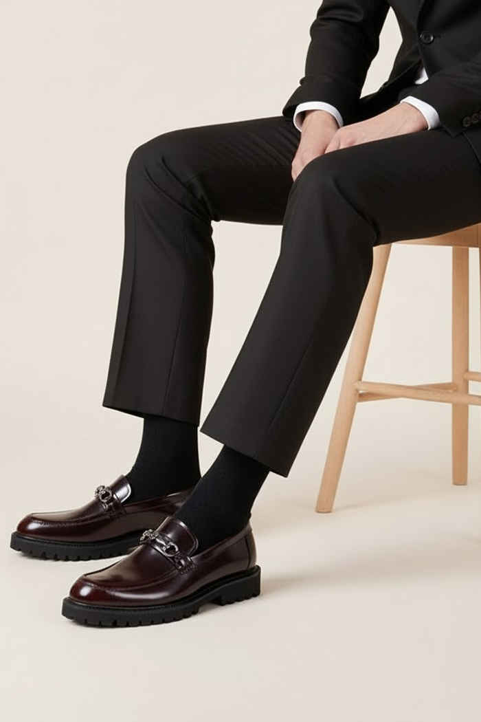 Mocassim Loafer Masculino Monza - vinho