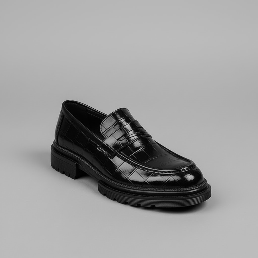 Mocassim Loafer Masculino Bergamo preto