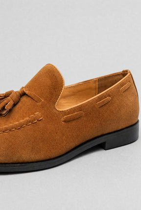 Mocassim Masculino Loafer em Camurça Roma