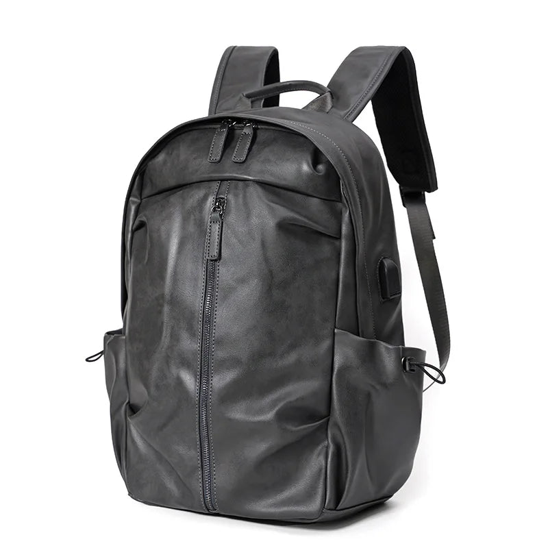 Mochila Executiva em Couro Fiorinni Amsterdam preto