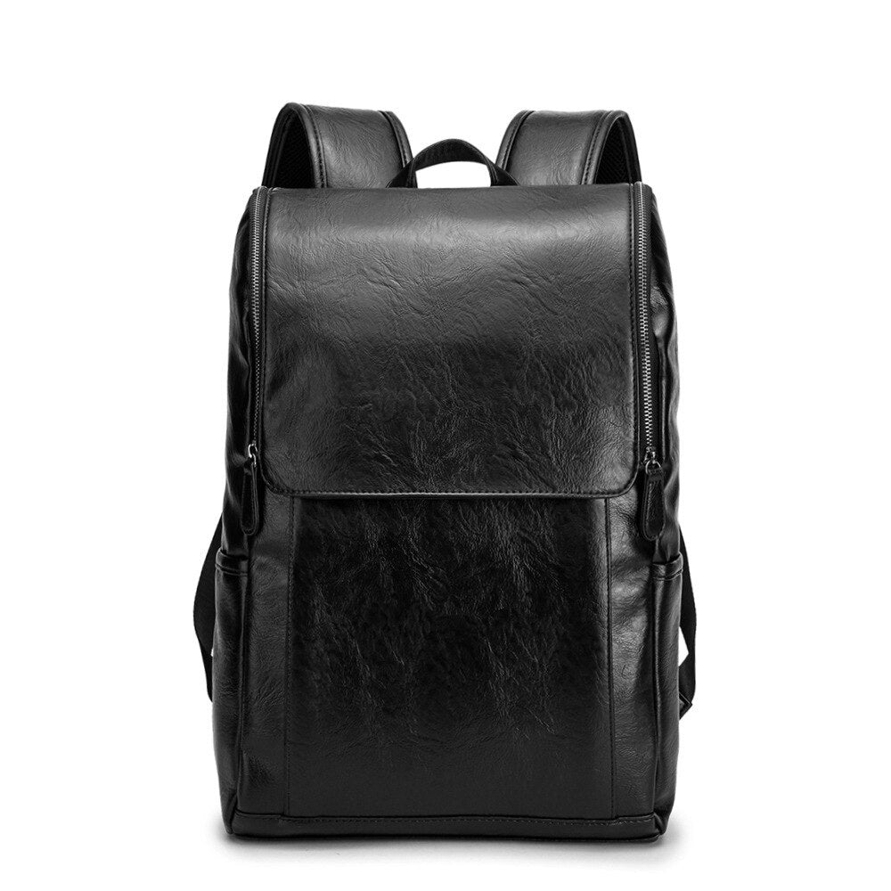 Mochila Executiva em Couro Fiorinni Antwerp preto