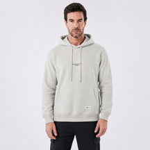 Moletom Masculino Oversized com Capuz e Bolso Canguru cinza