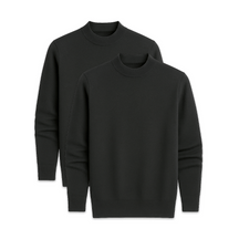 Conjunto 2 Suéteres Básicos Fiorinni Preto e Preto