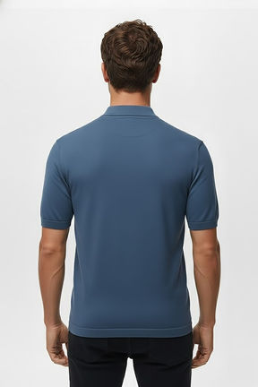 Camisa Polo Masculina em Seda Gelo Fiorinni
