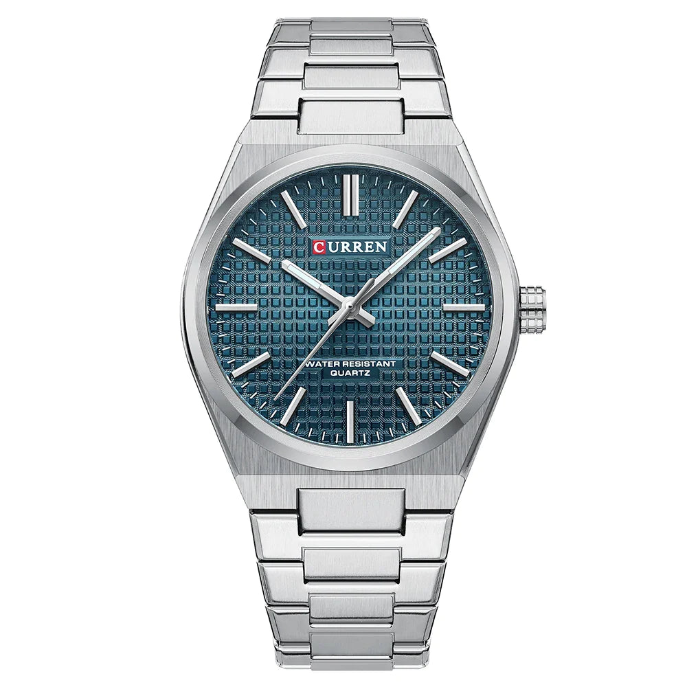 Relógio Masculino Fiorinni Carrera Silver Blue