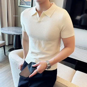 Camisa Polo Tricot Masculina Monza