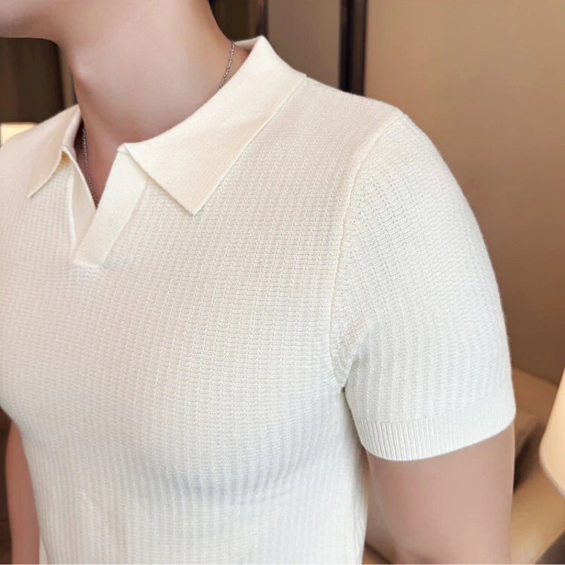 Camisa Polo Tricot Masculina Monza