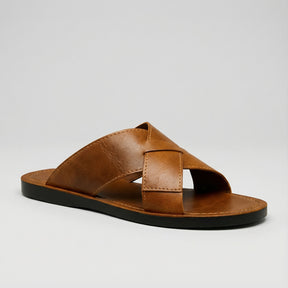 Sandália Masculina Vintage marrom