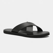 Sandália Masculina Entrelace preta