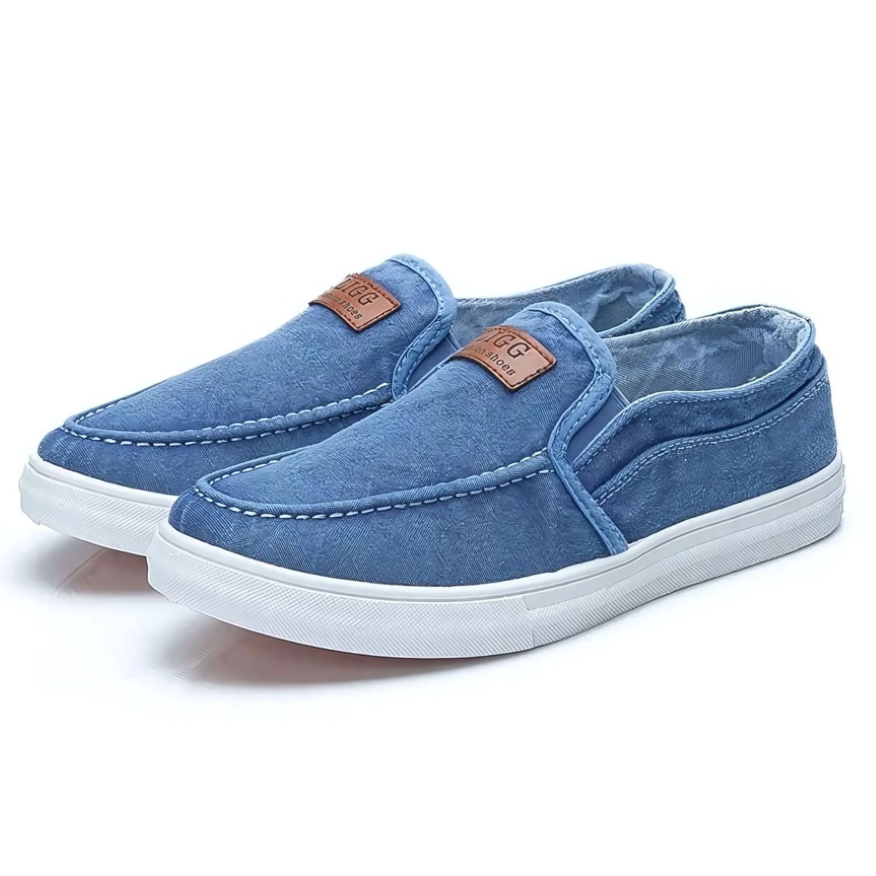 Sapato Mocassim Masculino Fiorinni Ligg azul claro