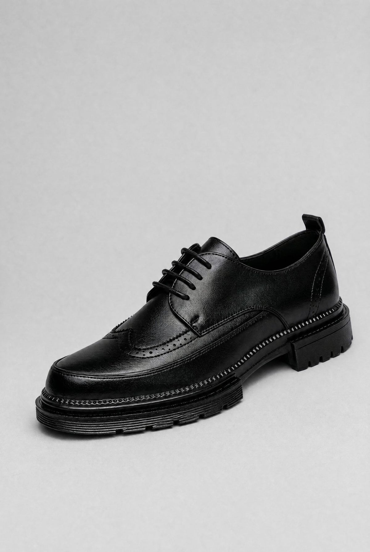 Sapato Masculino Derby Sevilha em Couro Texturizado