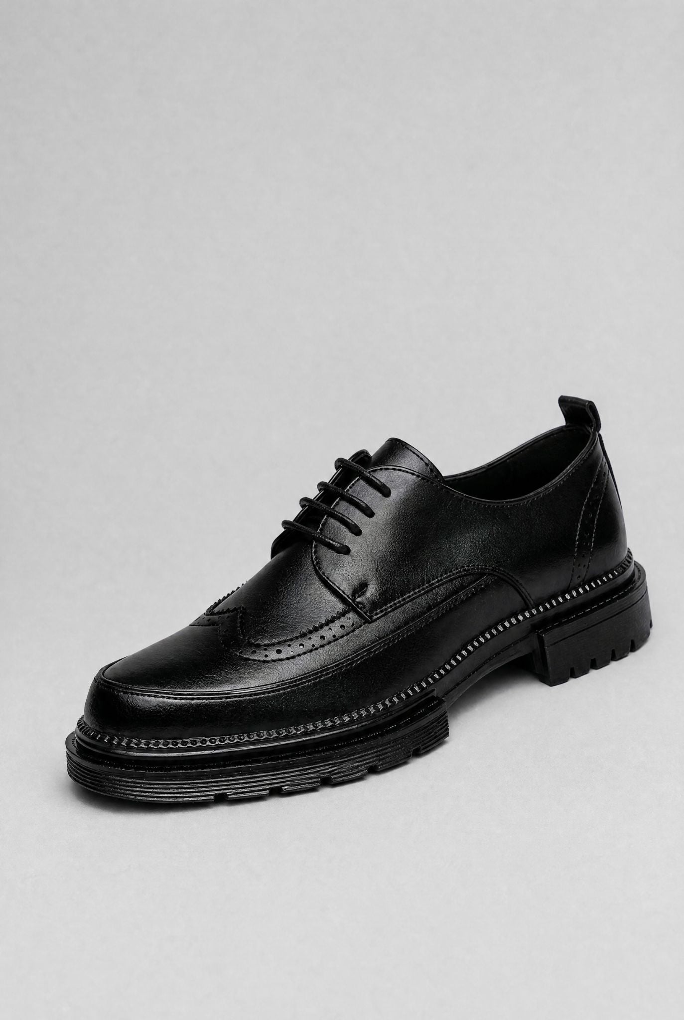 Sapato Masculino Derby Sevilha em Couro Texturizado