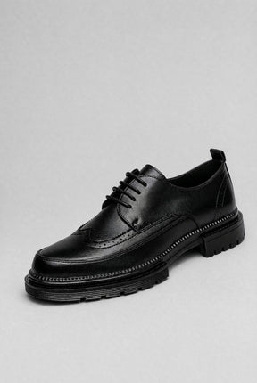 Sapato Masculino Derby Sevilha em Couro Texturizado