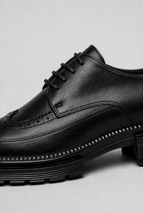 Sapato Masculino Derby Sevilha em Couro Texturizado