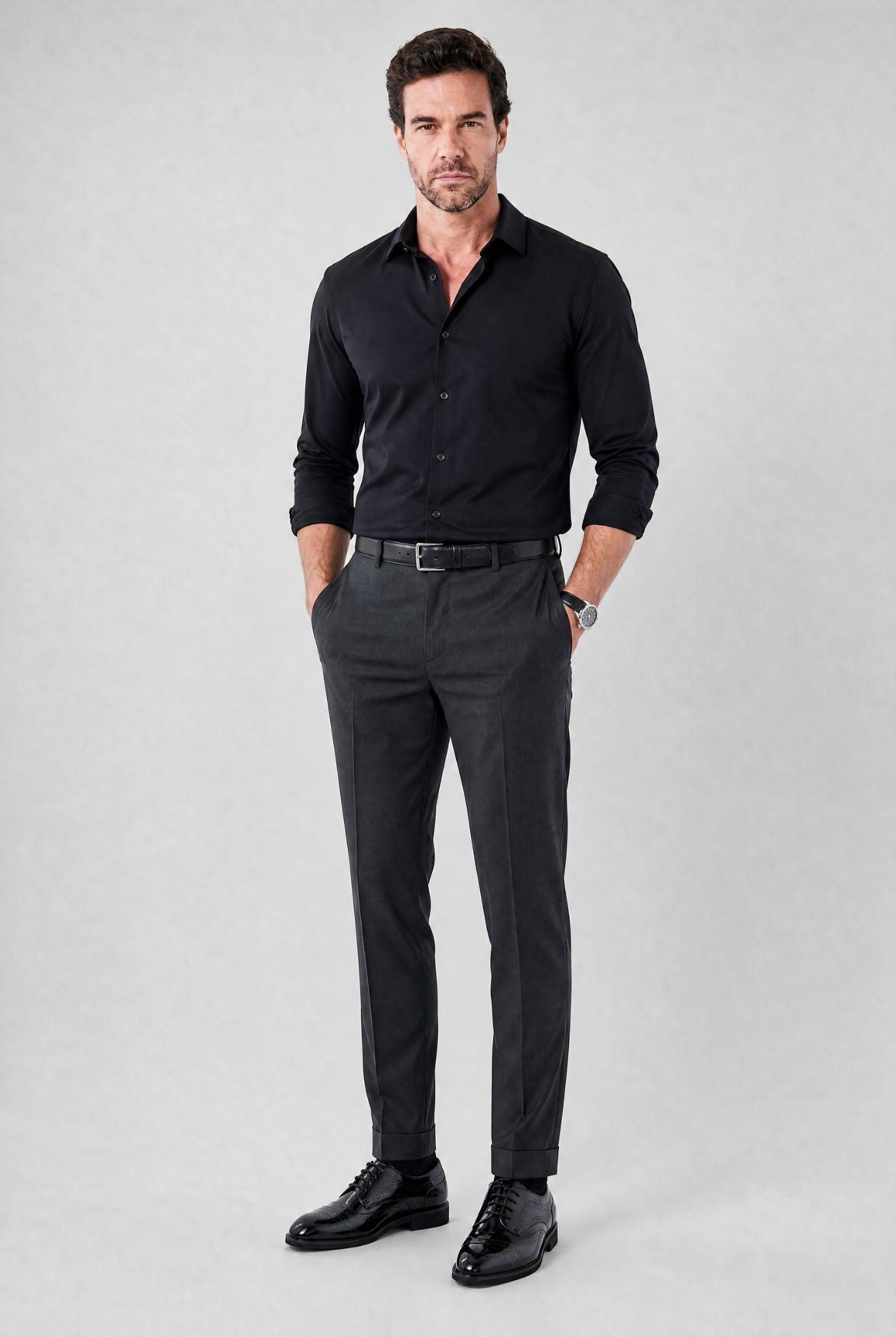 Sapato Masculino Derby em Couro Joseph