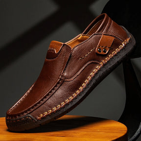 Sapato Mocassim Masculino Fiorinni Lyon Marrom Escuro