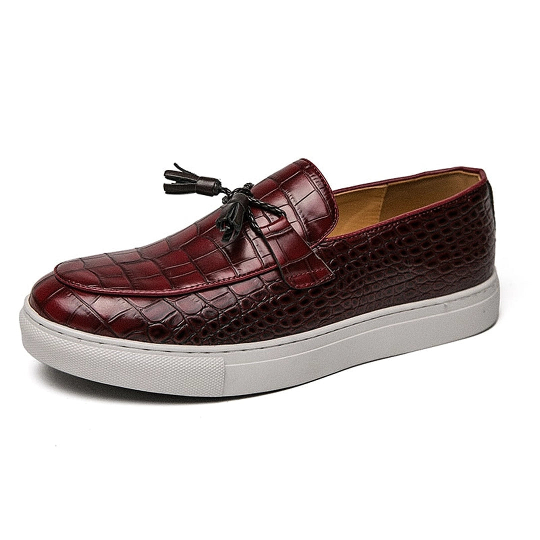 Sapato Mocassim Masculino Fiorinni Oslo Vermelho