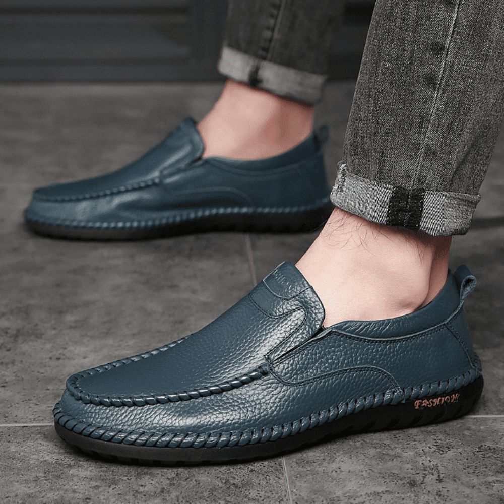 Sapato Mocassim Masculino de Couro Fiorinni