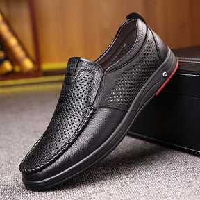 Sapato Mocassim Masculino de Couro Fiorinni Spectre