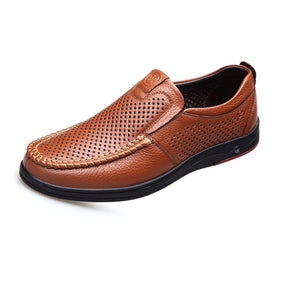 Sapato Mocassim Masculino de Couro Fiorinni Spectre marrom