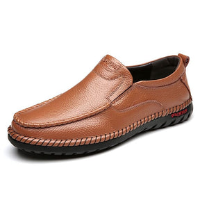 Sapato Mocassim Masculino de Couro Fiorinni marrom