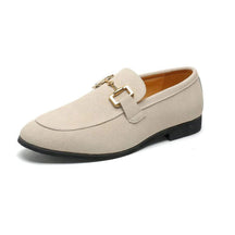 Sapato Masculino Loafer Fiorinni Afivelado bege