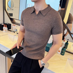 Camisa Polo Tricot Masculina Monza