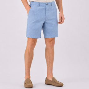 Short Masculino em Linho Harry azul