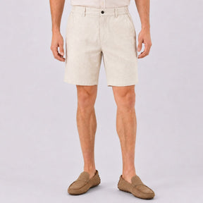 Short Masculino em Linho Harry bege