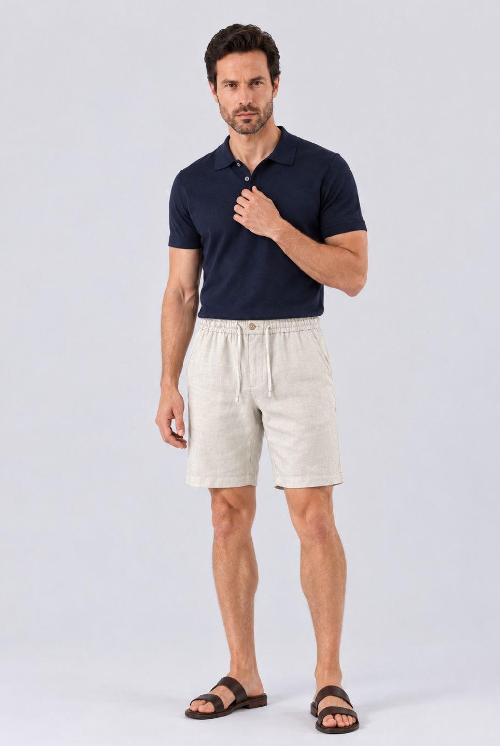 Short Masculino em Linho Riviera