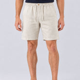 Short Masculino em Linho Riviera off white natural