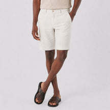 Short Masculino em Linho Winston off white