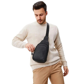 Shoulder Bag Masculina Fiorinni Porto preto