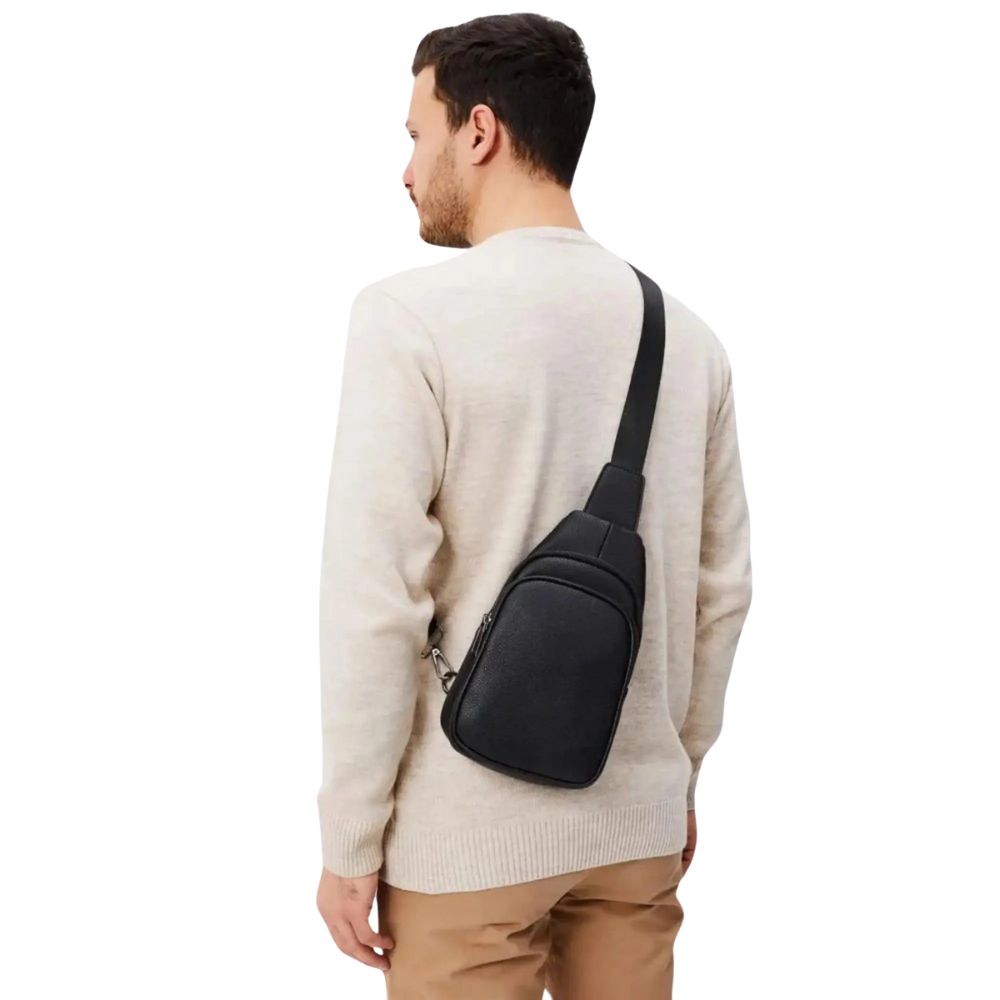 Shoulder Bag Masculina Fiorinni Porto preto