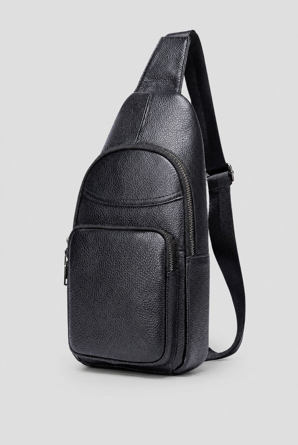 Shoulder Bag Masculina em Couro Turin