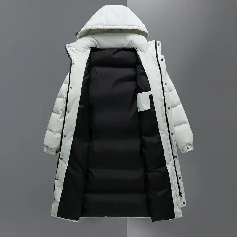 Sobretudo Masculino Puffer Fiorinni Europe Off White