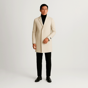Sobretudo Masculino Fiorinni Essentials Bege
