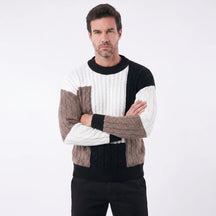 Suéter Masculino Casual em Tricô Leve Street preto