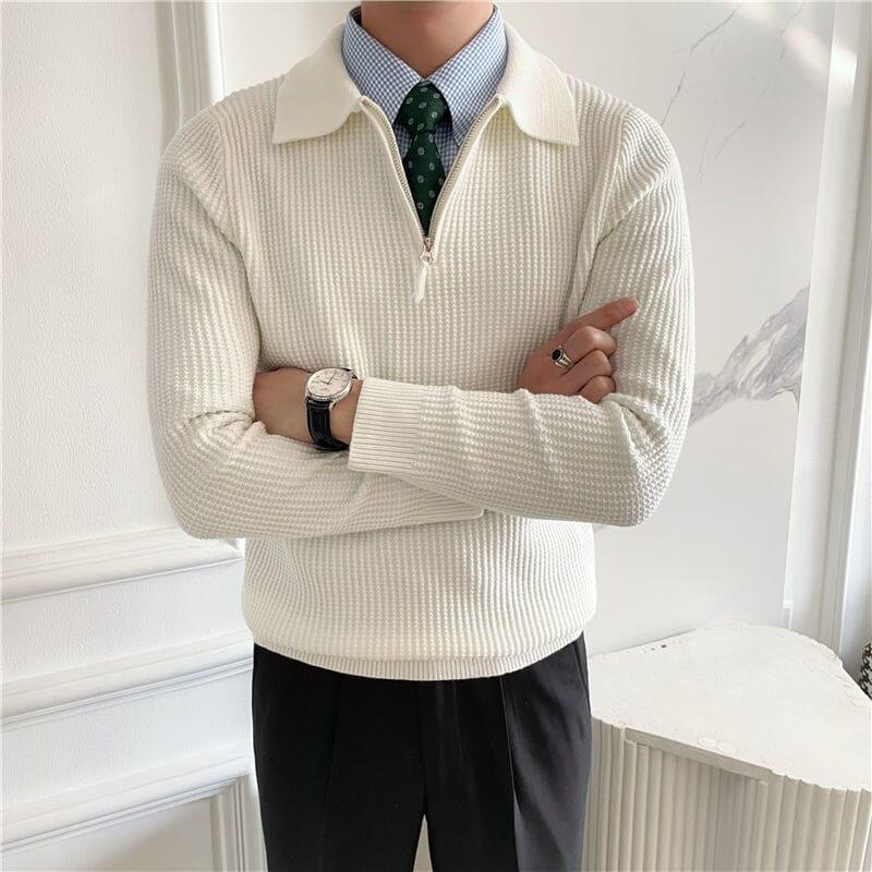 Suéter Masculino Elegante Fiorinni branco