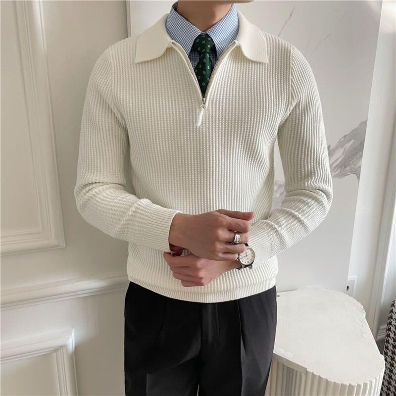 Suéter Masculino Elegante Fiorinni branco