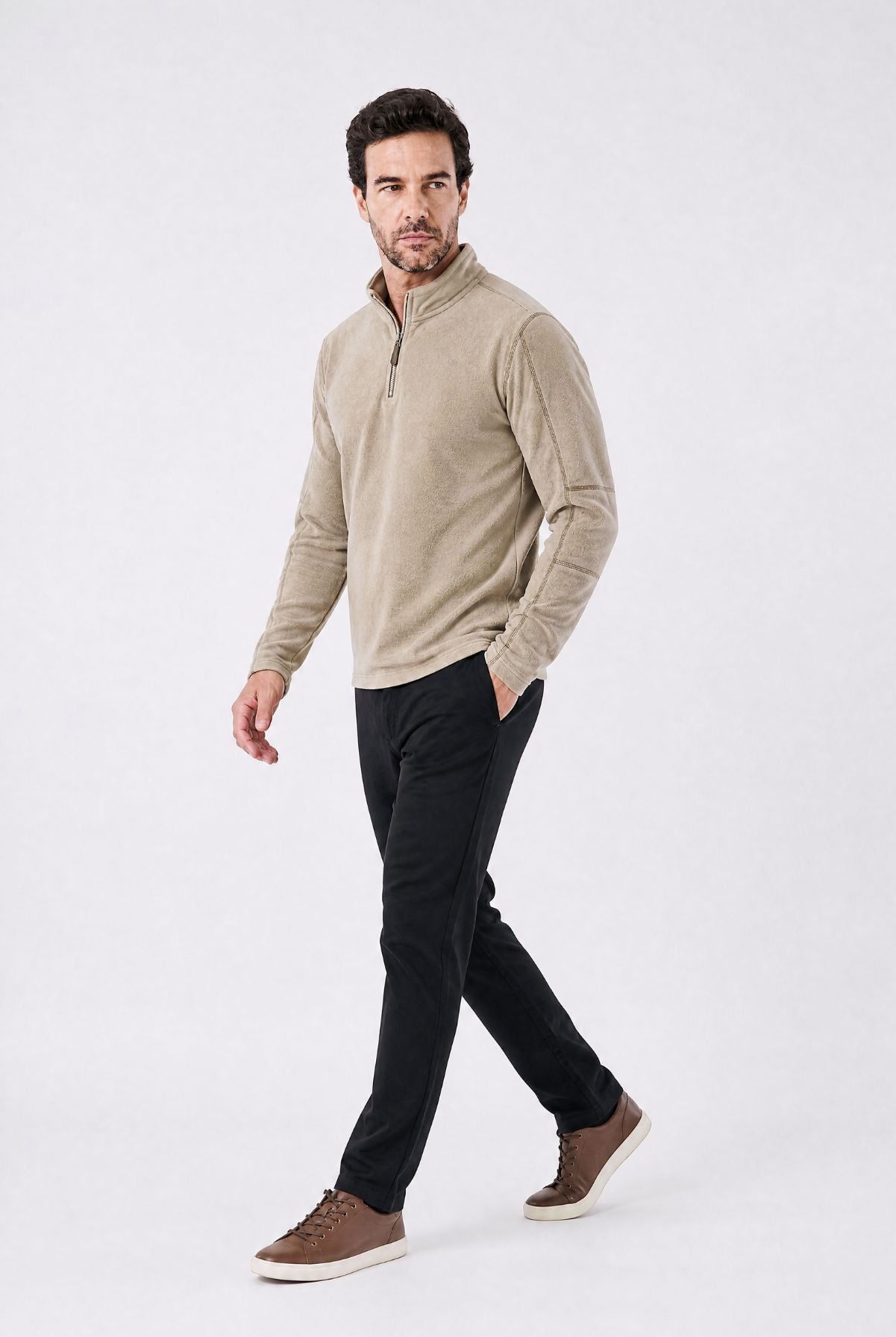 Suéter Masculino Quarter-Zip Veron