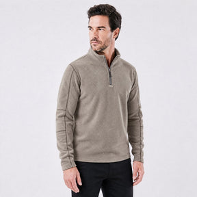 Suéter Masculino Quarter-Zip Veron caqui