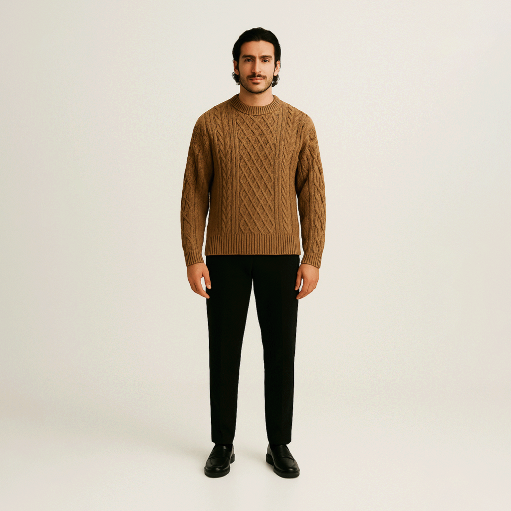 Suéter Masculino em Lã Fiorinni Noir
