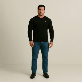 Suéter Masculino em lã Superfina Fiorinni