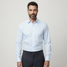 Camisa Social Masculina Fiorinni azul 