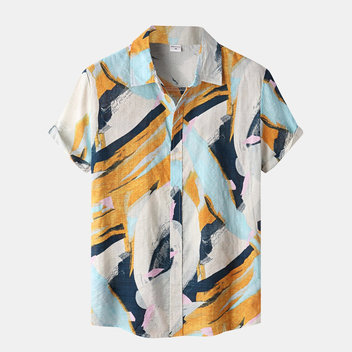 Camisa Masculina Manga Curta Arles