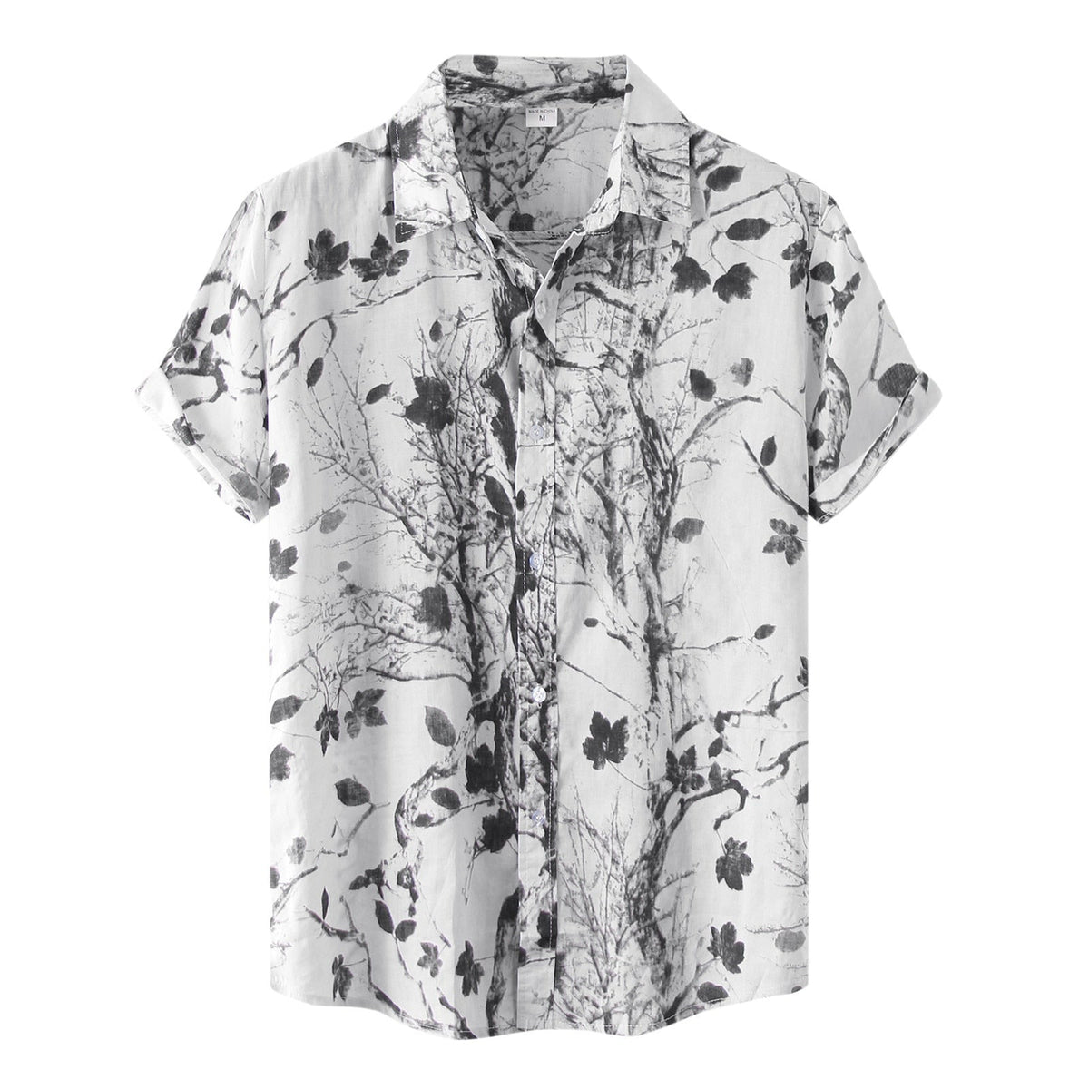 Camisa Masculina Manga Curta Silvano